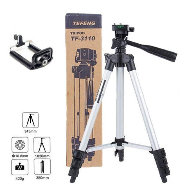 Universal Tripod Stand for Mobile Phones and Cameras