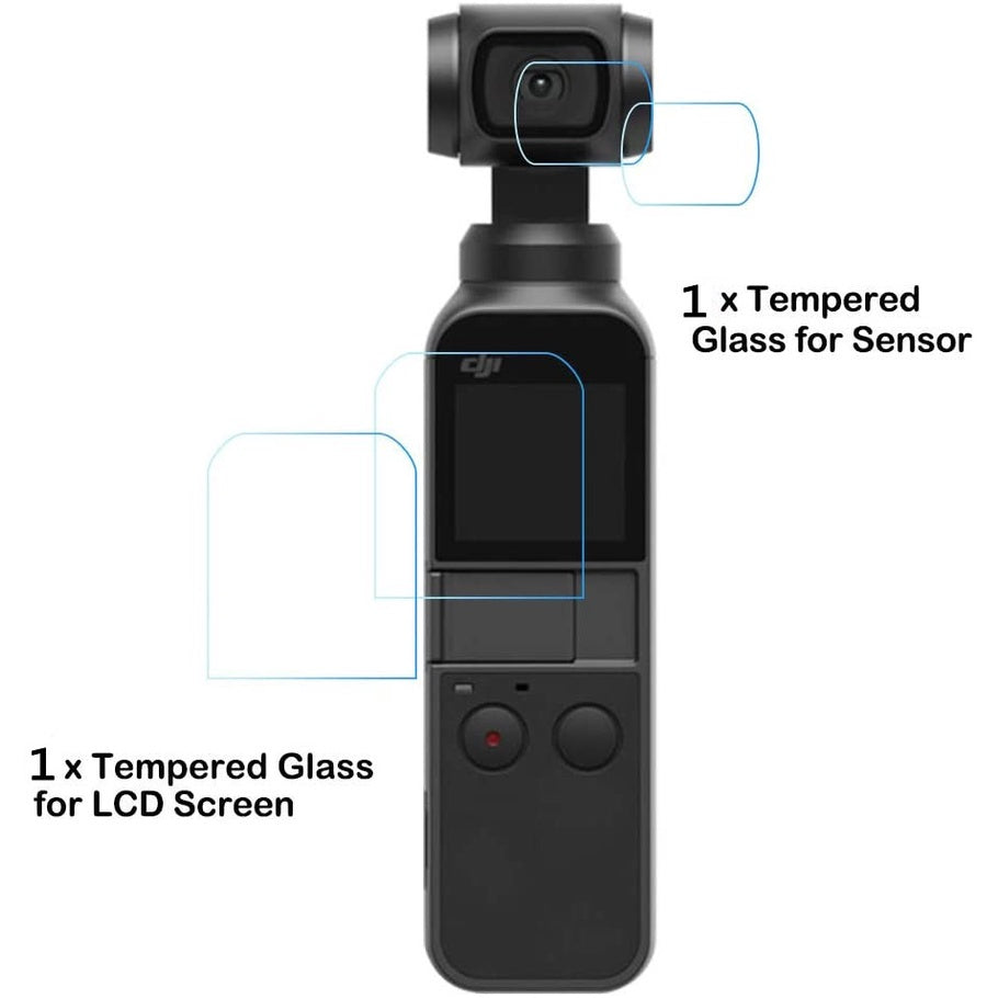 2pcs / set Handheld Camera Stabilizer Screen