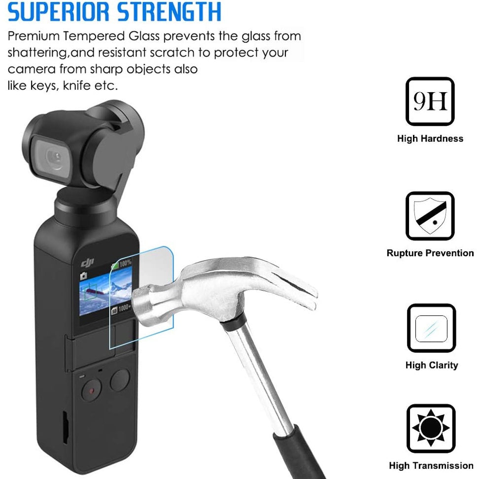 2pcs / set Handheld Camera Stabilizer Screen