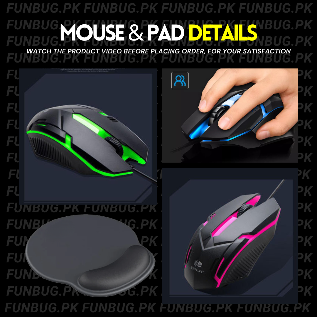 Gaming Keyboard RGB with Mechanical Feeling