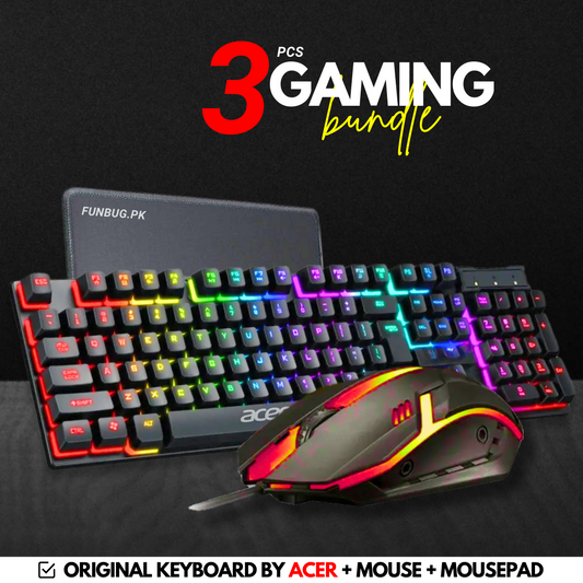 Gaming Keyboard RGB with Mechanical Feeling