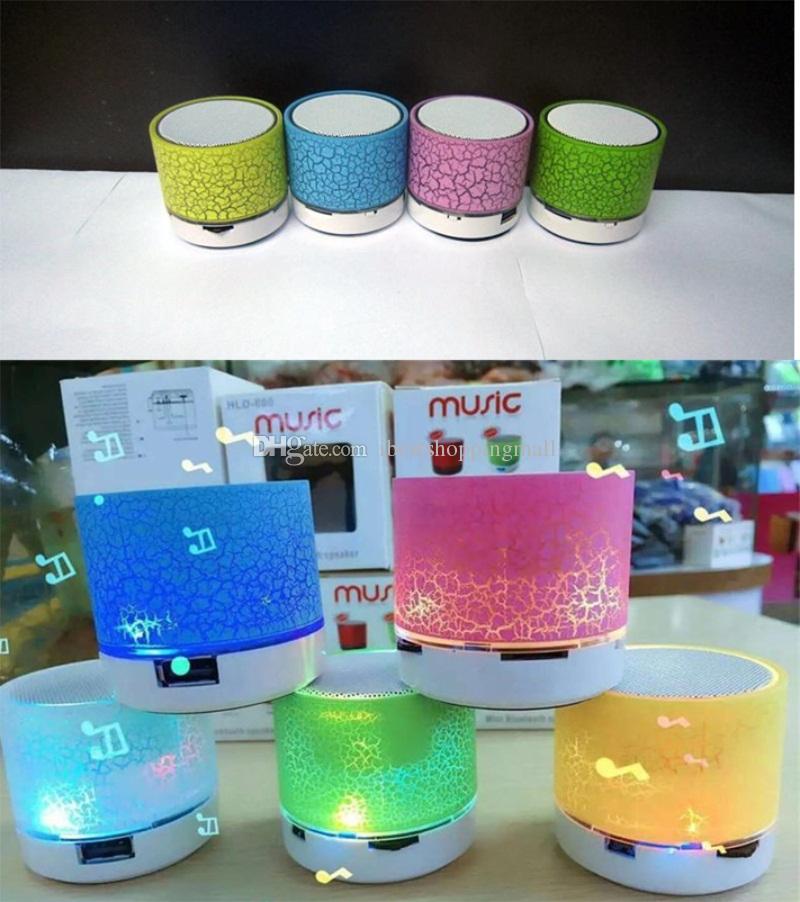 Mini Bluetooth Speaker - Rechargeable, SD Card, USB, Multi-Color