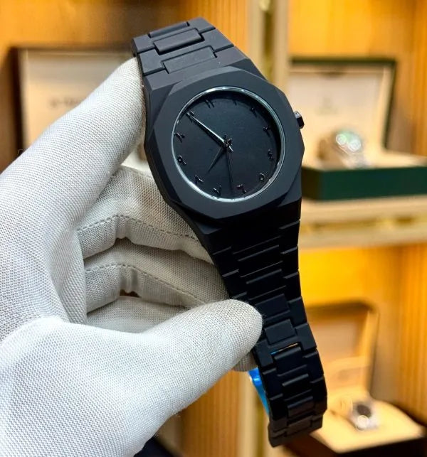 Black Arabic Aura Watch For Men
