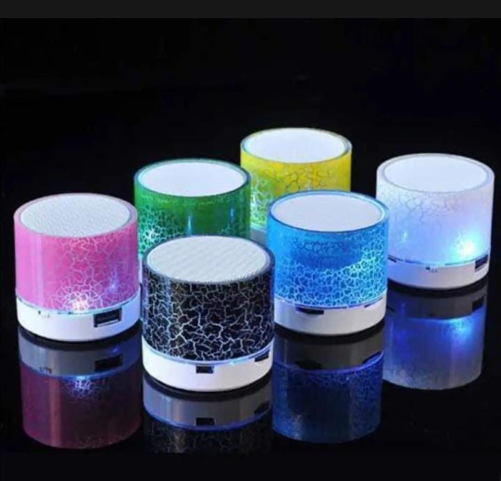 Mini Bluetooth Speaker - Rechargeable, SD Card, USB, Multi-Color