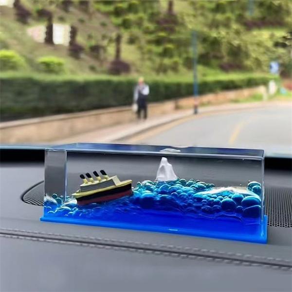 Creative Cruise Ship Fluid Drift Bottle